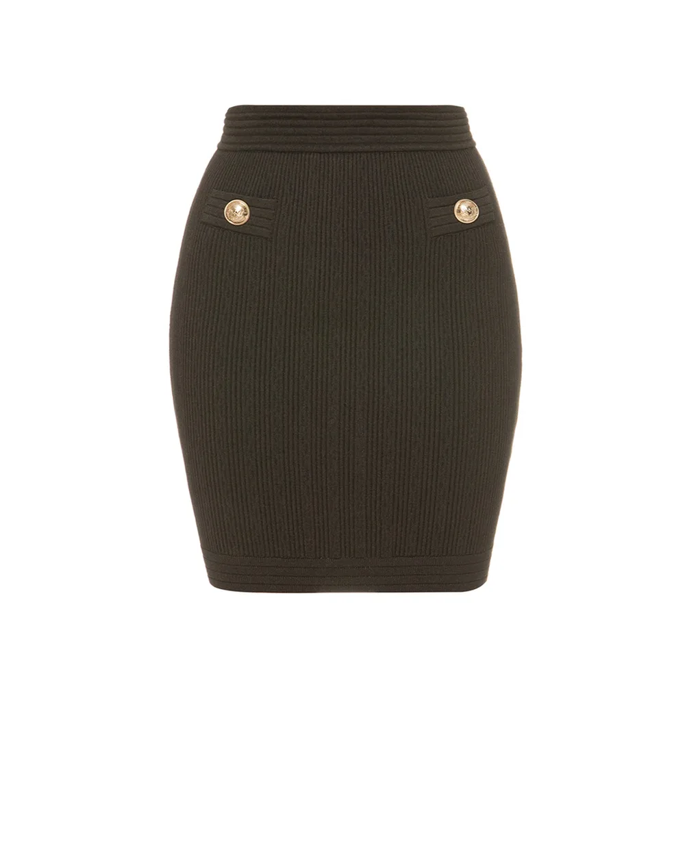 Юбка Balmain TF14304K030-S, зеленый цвет • Купить в интернет-магазине Kameron