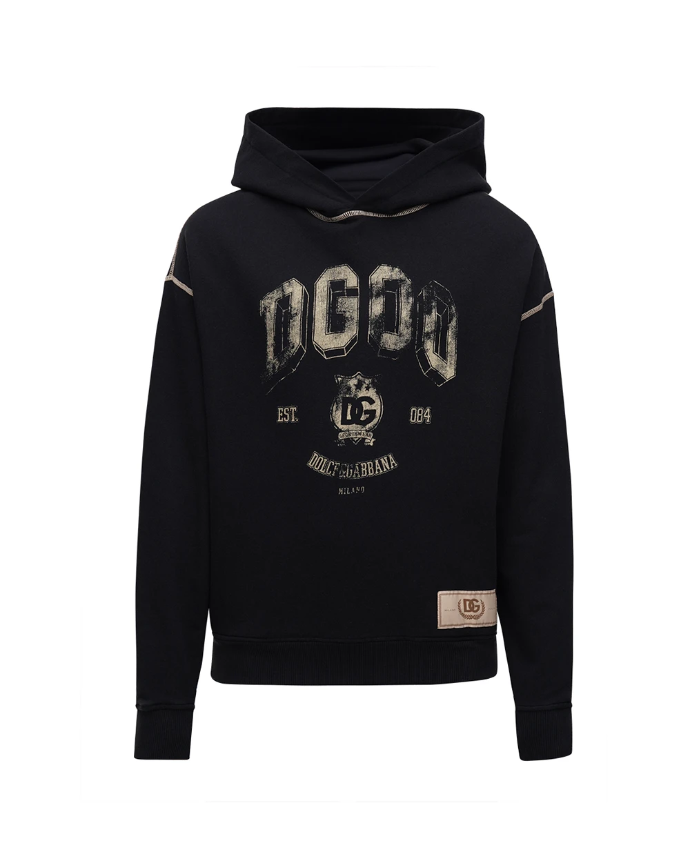 Худи Dolce&Gabbana G9AJAT-G7NQC, черный цвет • Купить в интернет-магазине Kameron