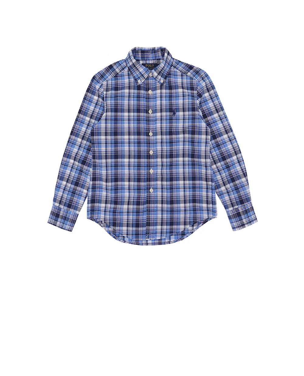 Детская рубашка Polo Ralph Lauren Kids 323862260032, синий цвет • Купить в интернет-магазине Kameron