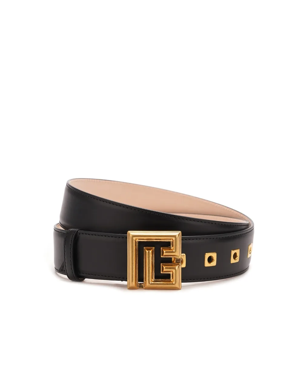 Ремень Balmain BN1WJ084LVTL, черный цвет • Купить в интернет-магазине Kameron