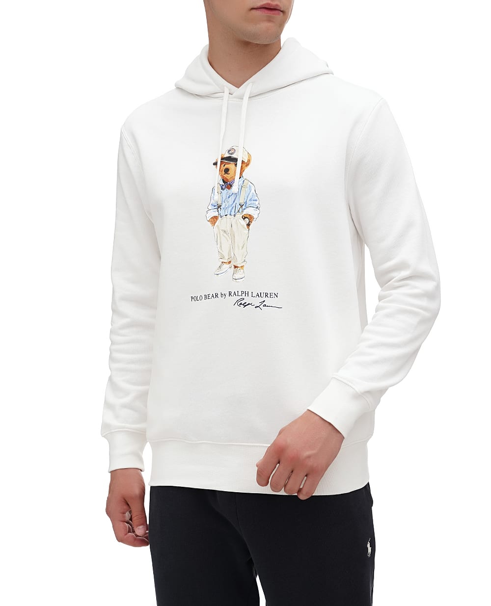 Худи Polo Bear Polo Ralph Lauren 710853309035, белый цвет • Купить в интернет-магазине Kameron