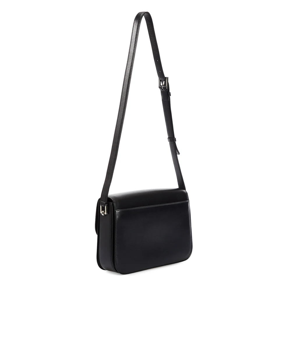 Кожаная сумка Fermoir Saint Laurent 657186-2VL0N, черный цвет • Купить в интернет-магазине Kameron