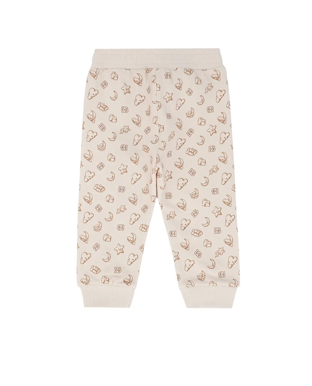 Дитячі спортивні штани (костюм) Dolce&Gabbana Kids L1JPIB-HS7PH, бежевий колір • Купити в інтернет-магазині Kameron