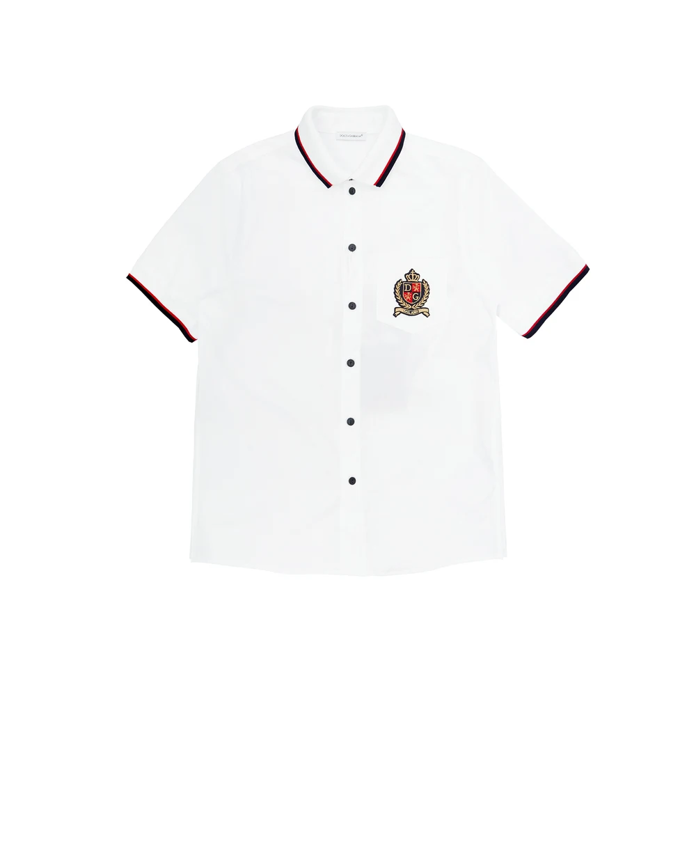 Рубашка Dolce&Gabbana Kids L43S43-G7BHT-S, белый цвет • Купить в интернет-магазине Kameron