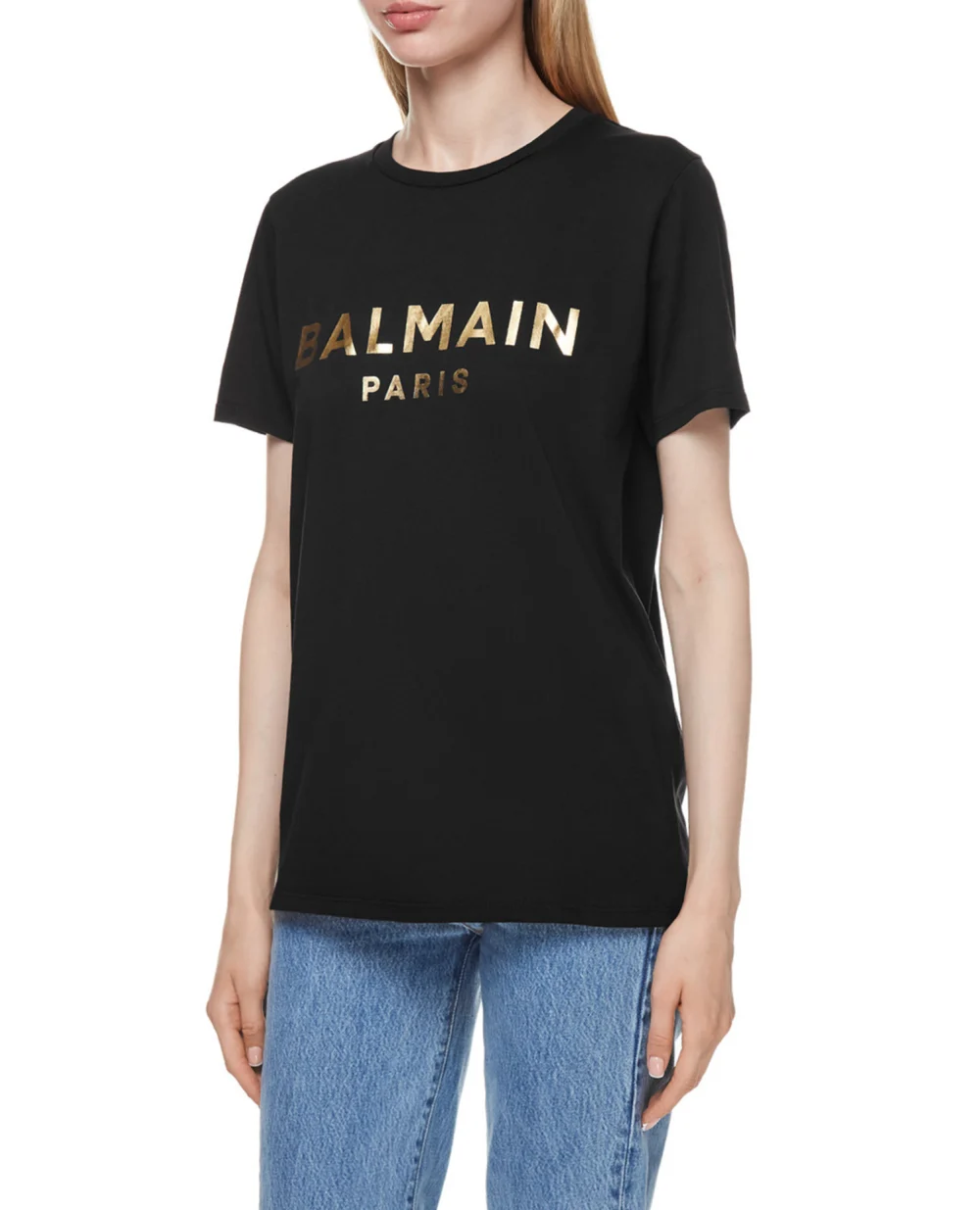 Футболка Balmain WF1EF000B097, черный цвет • Купить в интернет-магазине Kameron