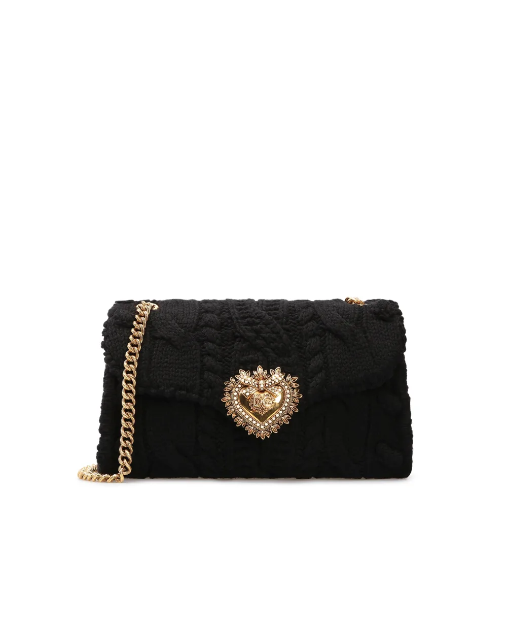 Сумка Devotion Dolce&Gabbana BB6949-AO107, черный цвет • Купить в интернет-магазине Kameron