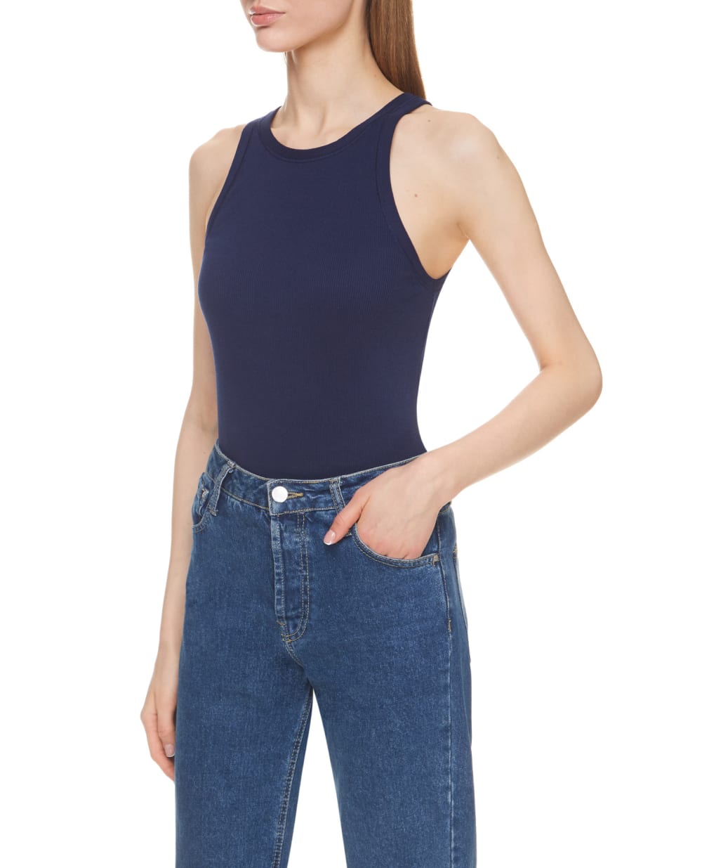 Майка Polo Ralph Lauren 211814415006, синий цвет • Купить в интернет-магазине Kameron