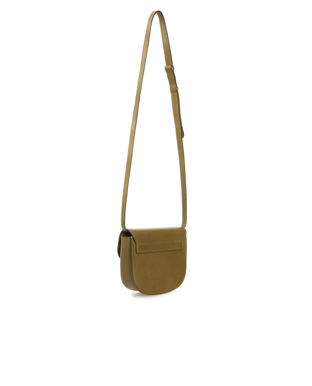 Кожаная сумка Kaia Saint Laurent 619740-BWR0W-, оливковый цвет • Купить в интернет-магазине Kameron