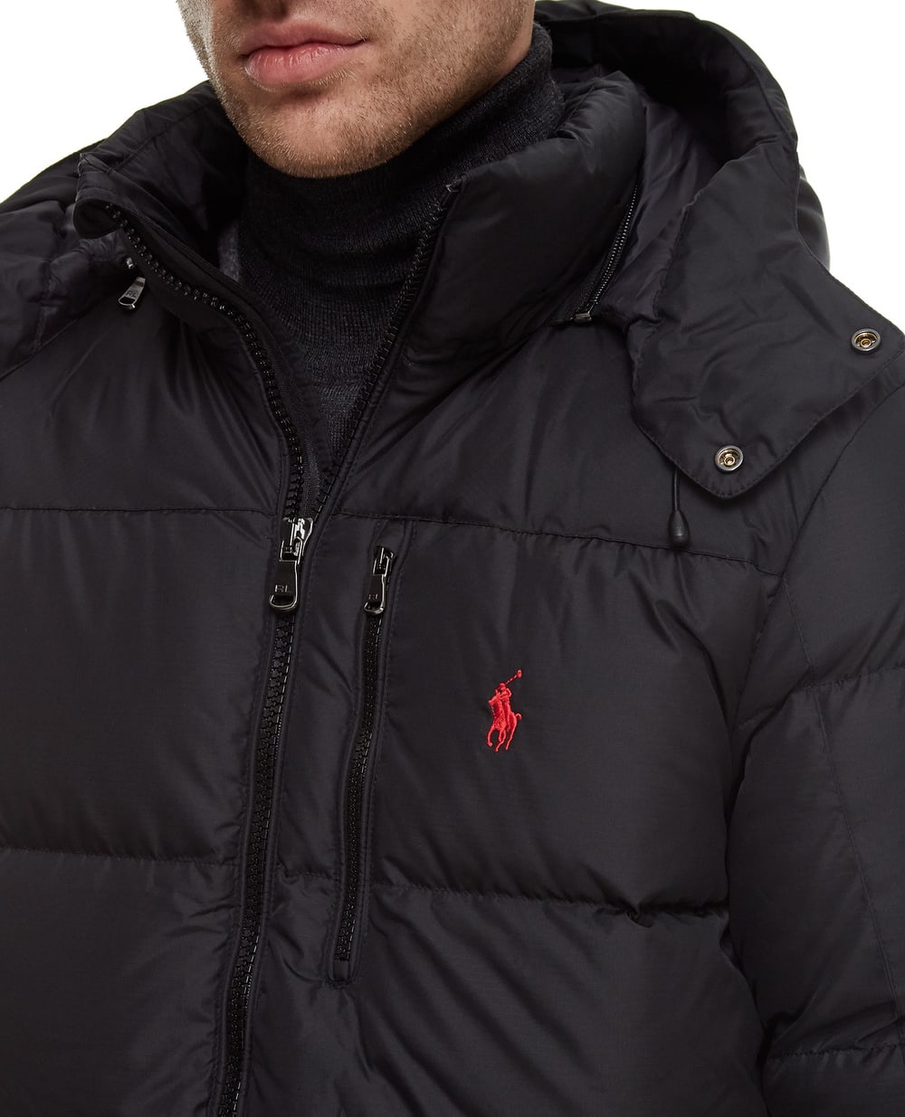 Пуховик Polo Ralph Lauren 710810936001, черный цвет • Купить в интернет-магазине Kameron
