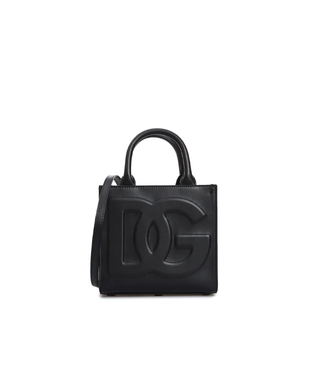 Кожаная сумка DG Daily Small Dolce&Gabbana BB7479-AW576, черный цвет • Купить в интернет-магазине Kameron