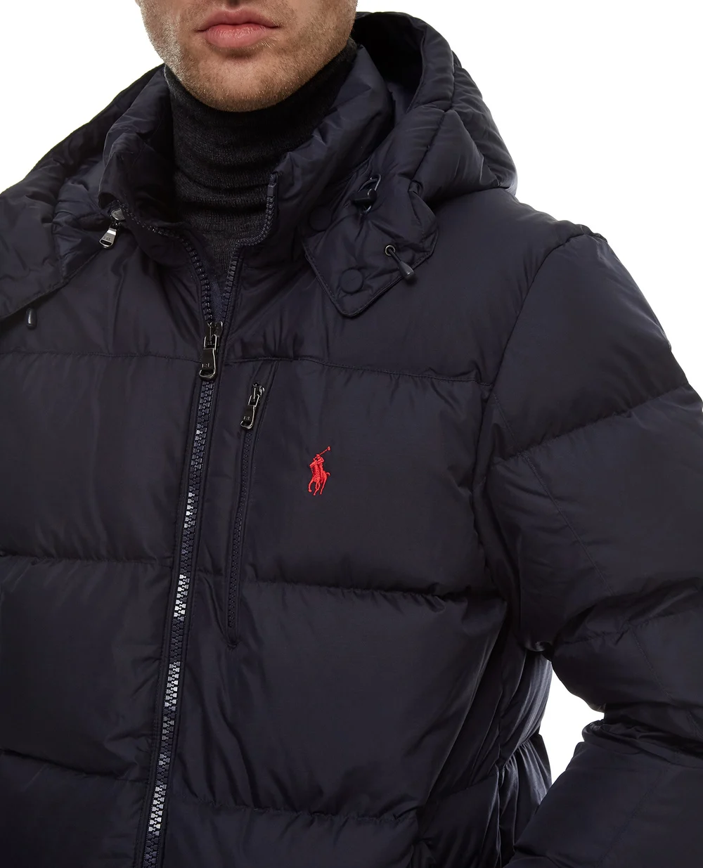 Пуховик Polo Ralph Lauren 710810936002, темно-синий цвет • Купить в интернет-магазине Kameron
