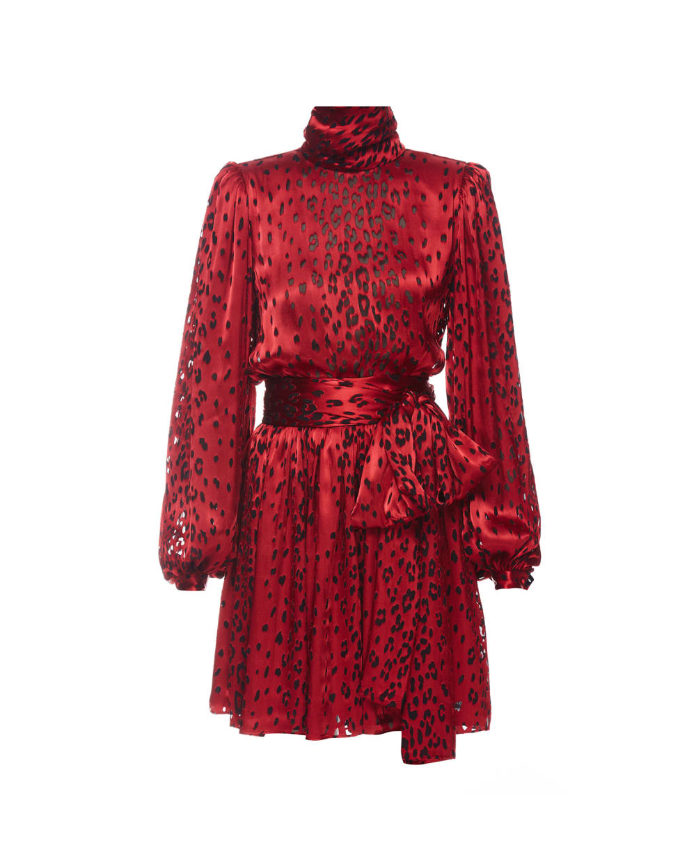 Платье Saint Laurent 647799-Y5C47, красный цвет • Купить в интернет-магазине Kameron