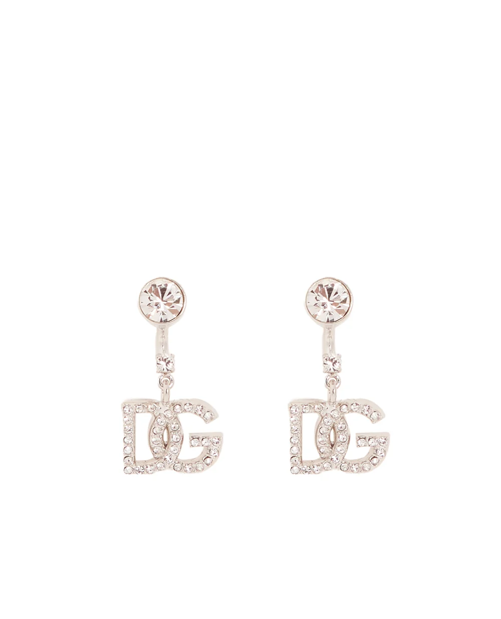 Серьги Dolce&Gabbana WEN6L1-W1111, белый цвет • Купить в интернет-магазине Kameron