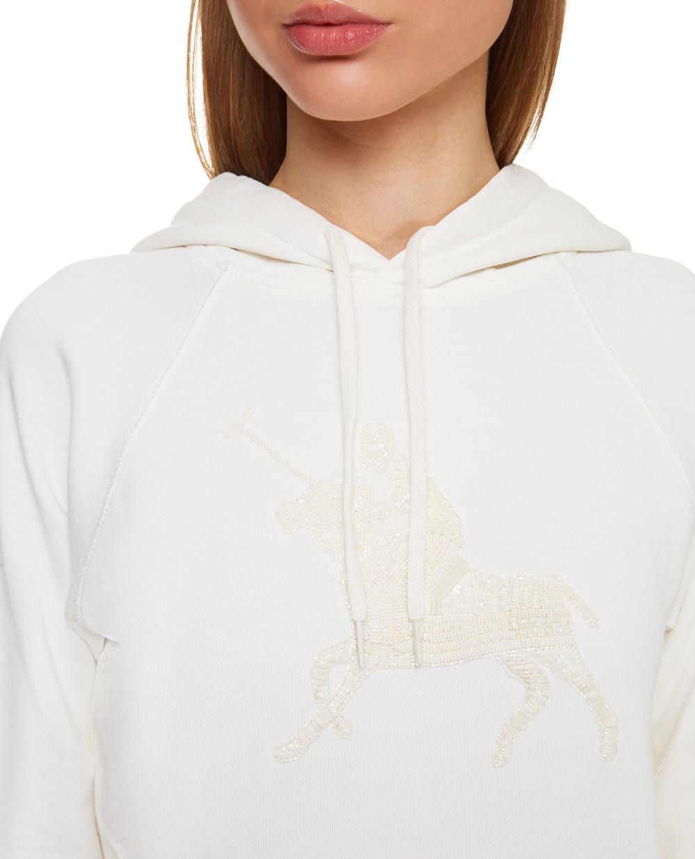 Худи Polo Ralph Lauren 211827881001, белый цвет • Купить в интернет-магазине Kameron