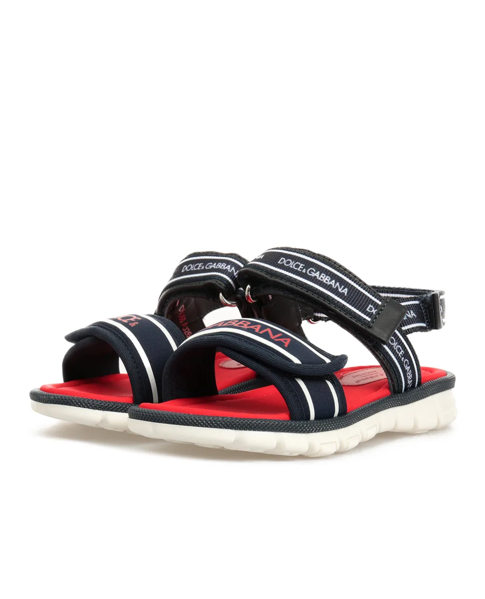 Сандалии Bambino Dolce&Gabbana Kids DL0066-AO260, синий цвет • Купить в интернет-магазине Kameron