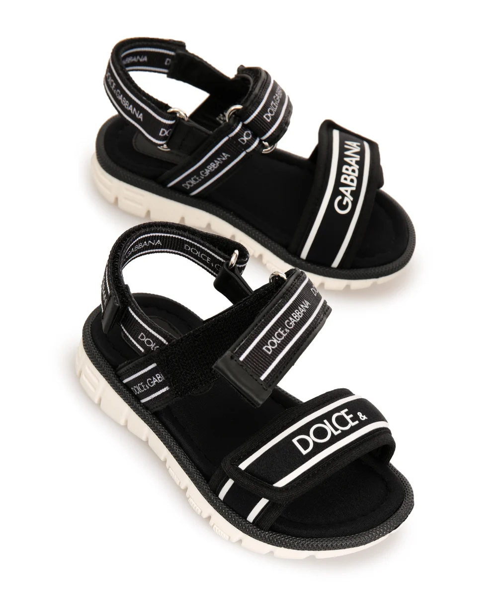 Сандалии Dolce&Gabbana Kids DL0066-AO260, черный цвет • Купить в интернет-магазине Kameron