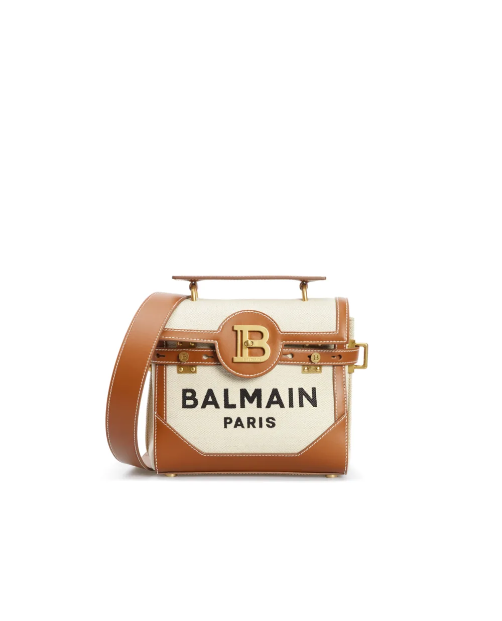 Сумка B-Buzz Balmain AN1DB530TCFE, бежевый цвет • Купить в интернет-магазине Kameron