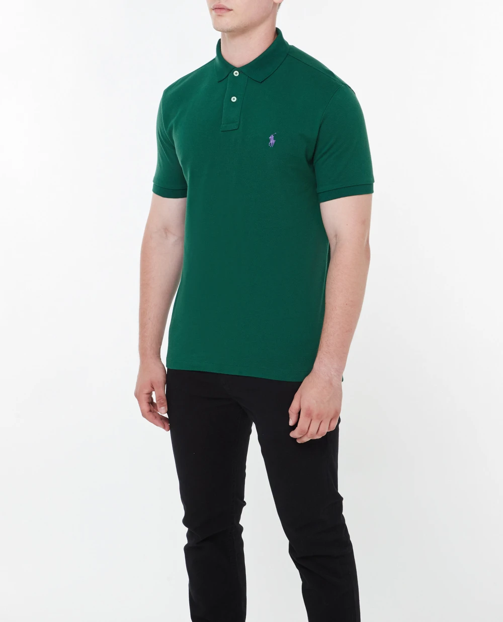 Поло Mesh Polo Ralph Lauren 710782592016, зеленый цвет • Купить в интернет-магазине Kameron