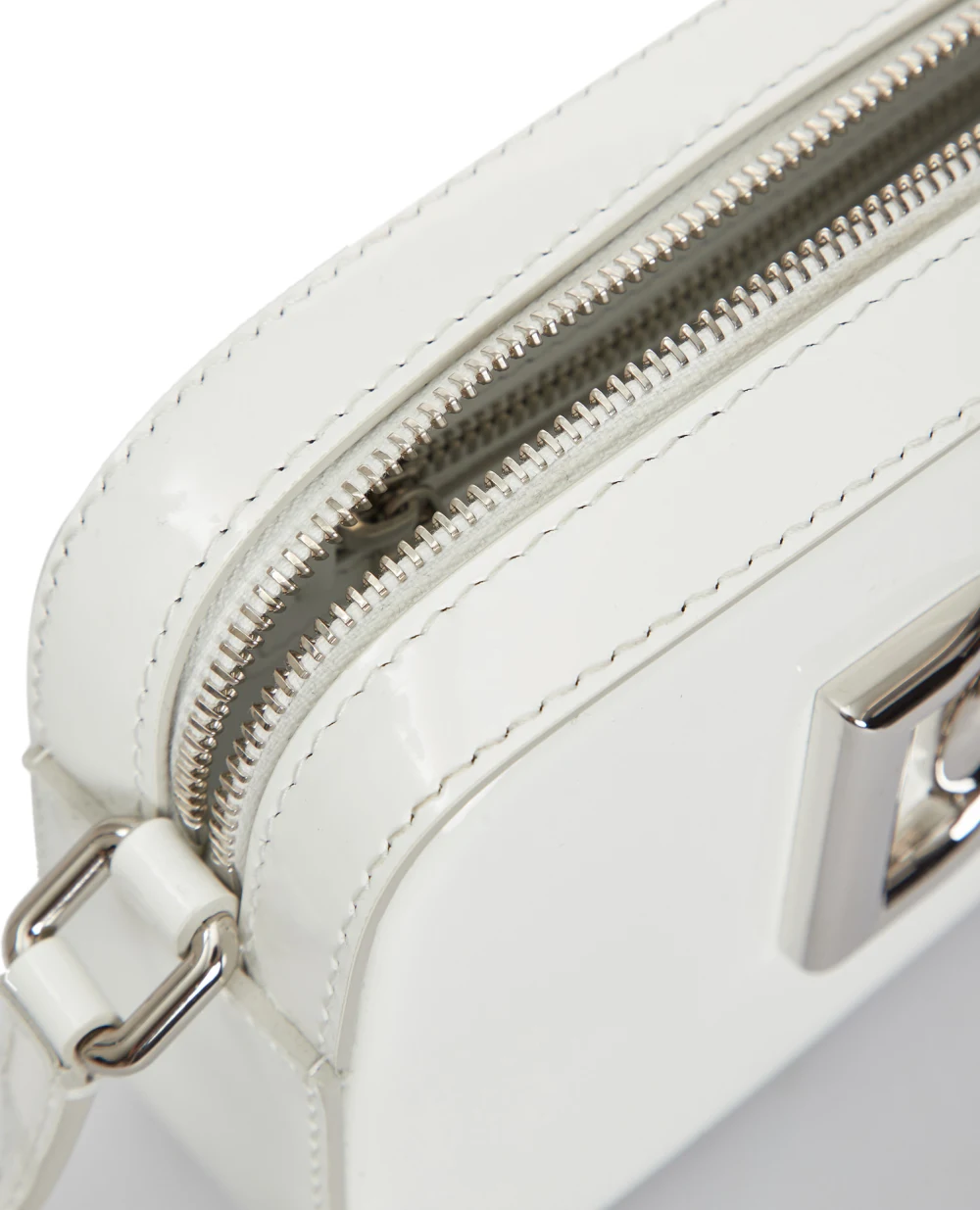 Кожаная сумка Dolce&Gabbana BB7095-AI413, белый цвет • Купить в интернет-магазине Kameron