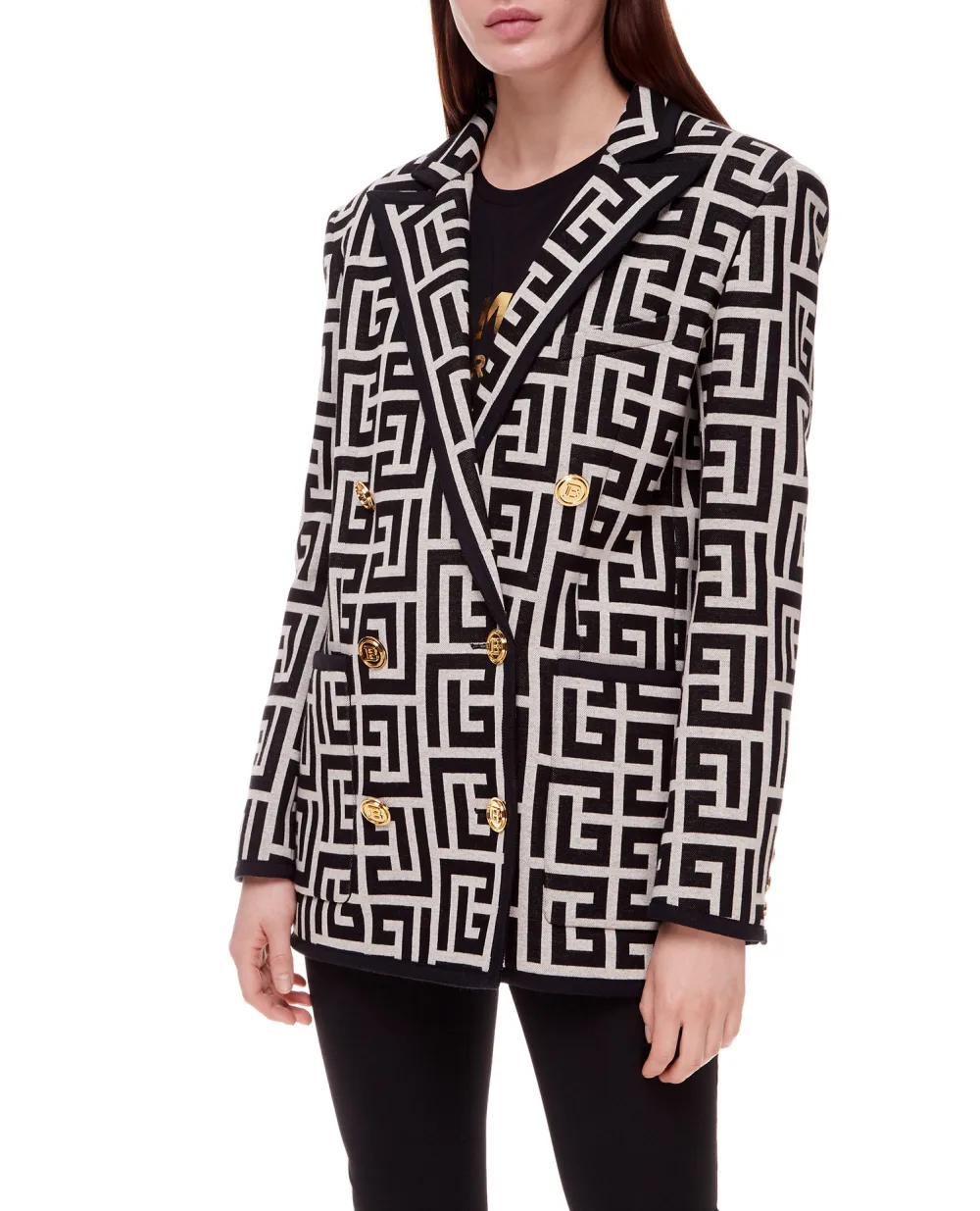 Блейзер Balmain XF1SH011JB71, разноцветный цвет • Купить в интернет-магазине Kameron