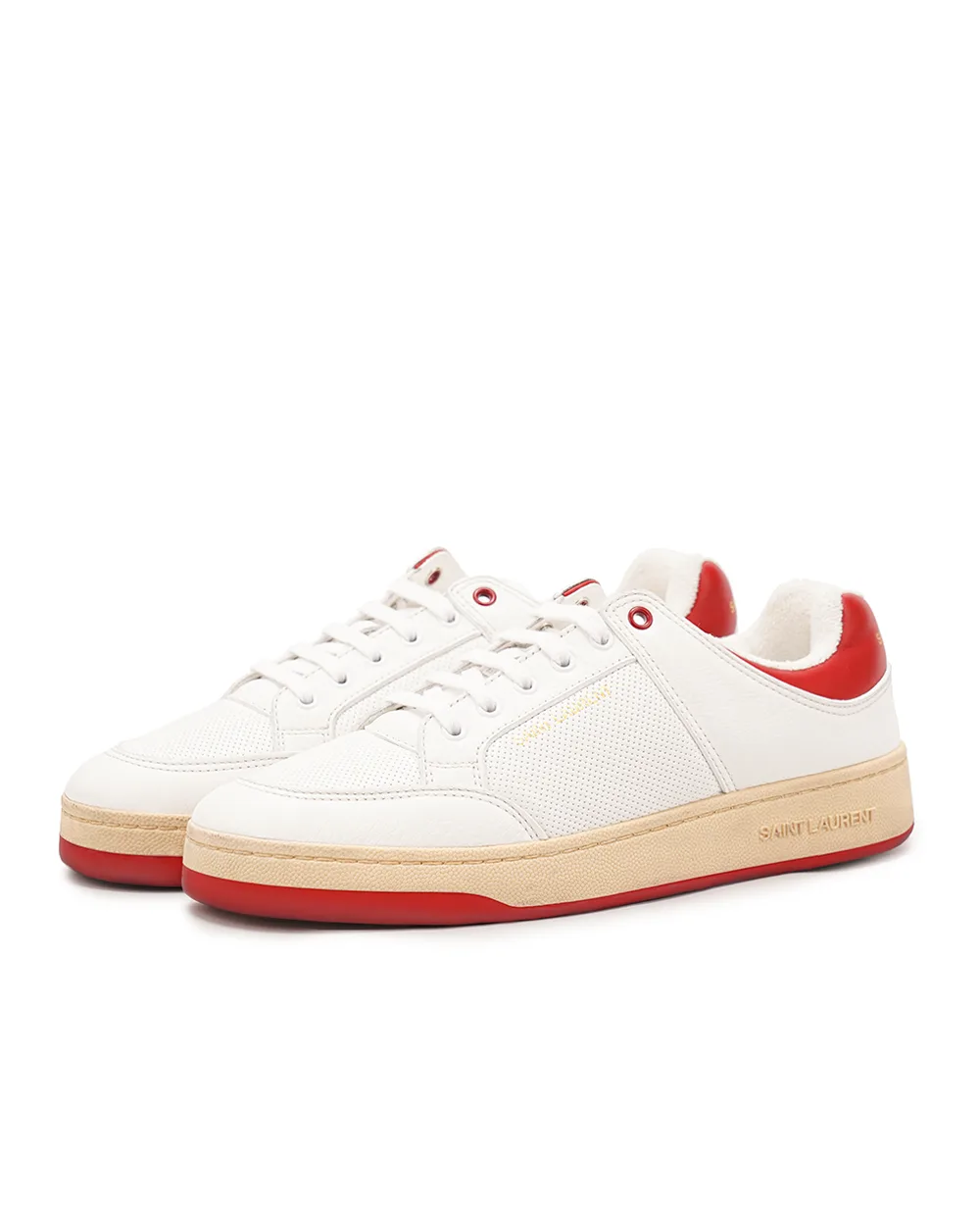 Кроссовки SL/61 Saint Laurent 713600-2W4AA, белый цвет • Купить в интернет-магазине Kameron