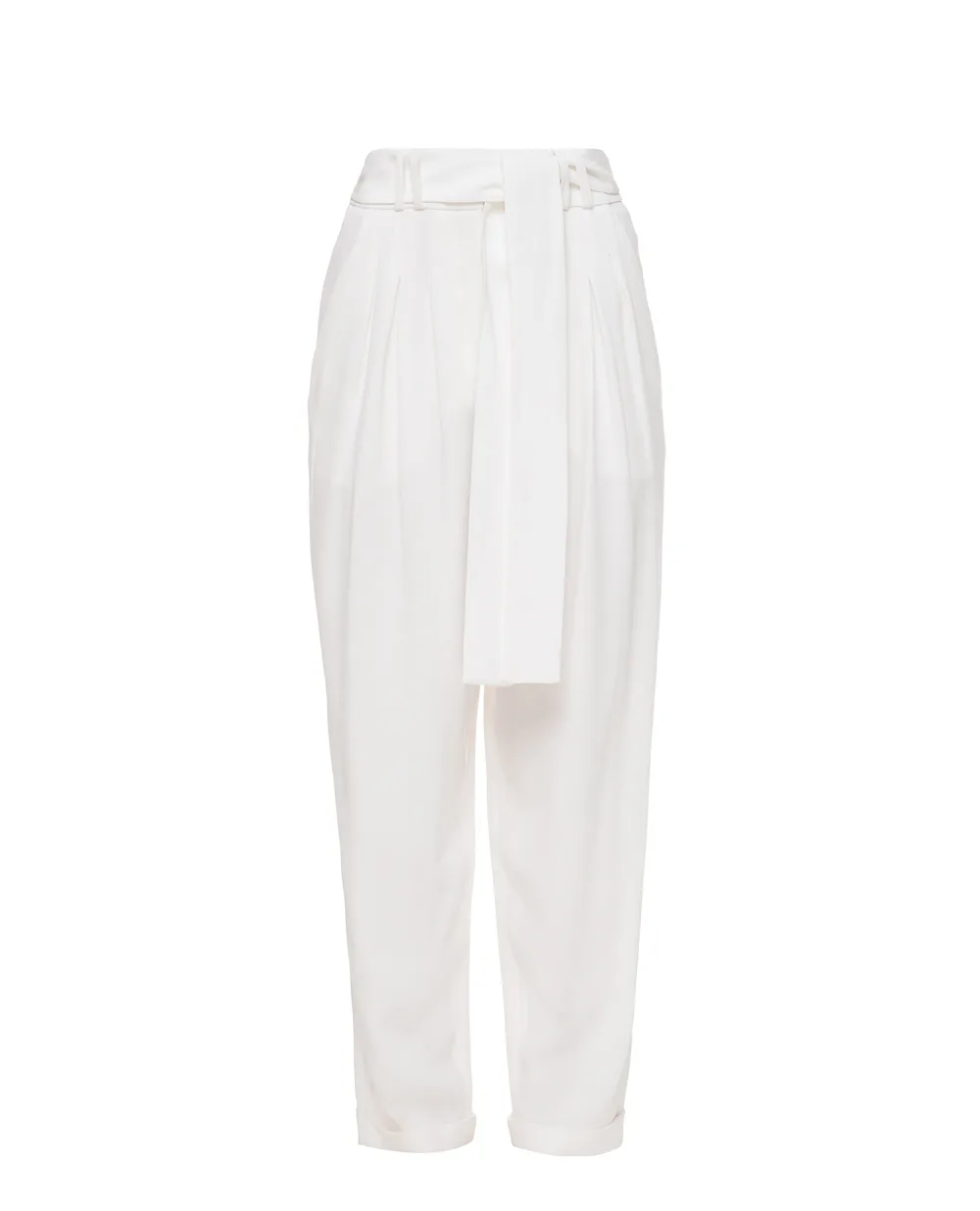 Штани Balmain RF05332207D, білий колір • Купити в інтернет-магазині Kameron