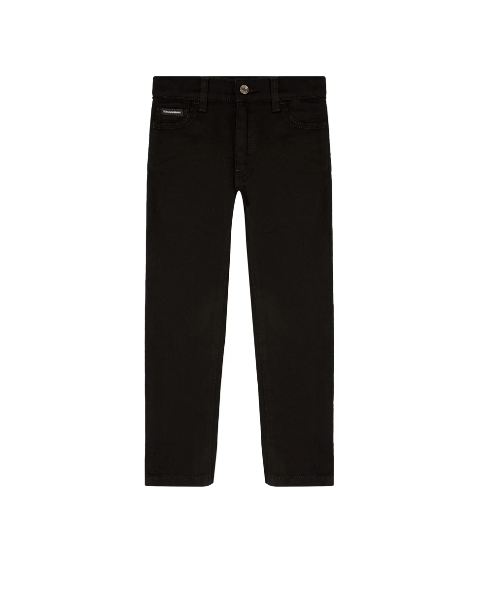 Детские джинсы Dolce&Gabbana Kids L42F46-LD998-S, черный цвет • Купить в интернет-магазине Kameron