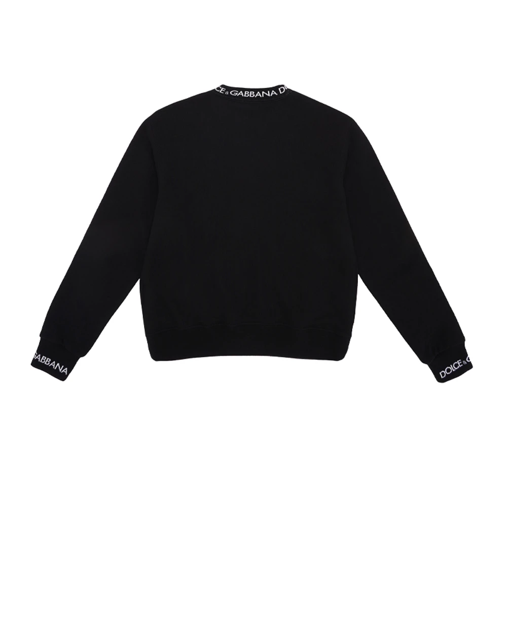 Детский свитшот (костюм) Dolce&Gabbana Kids L4JWHZ-G7M4G-S, черный цвет • Купить в интернет-магазине Kameron