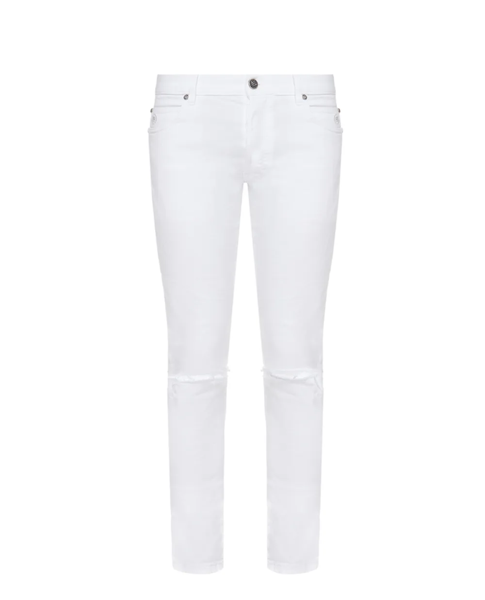 Штани Balmain TH05230Z294, білий колір • Купити в інтернет-магазині Kameron