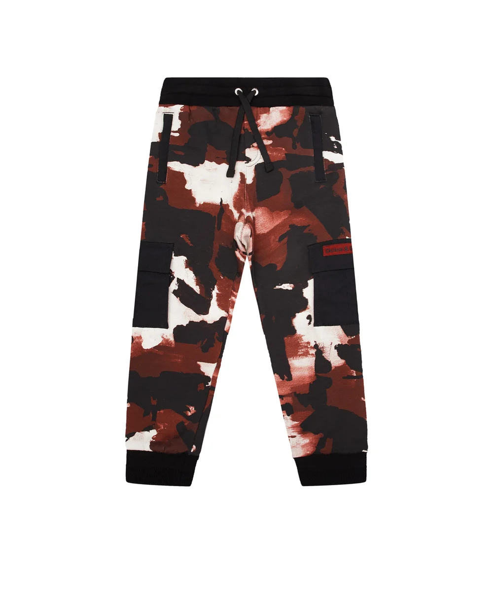 Спортивные брюки Dolce&Gabbana Kids L4JPCI-HS7E1-B, бордовый цвет • Купить в интернет-магазине Kameron