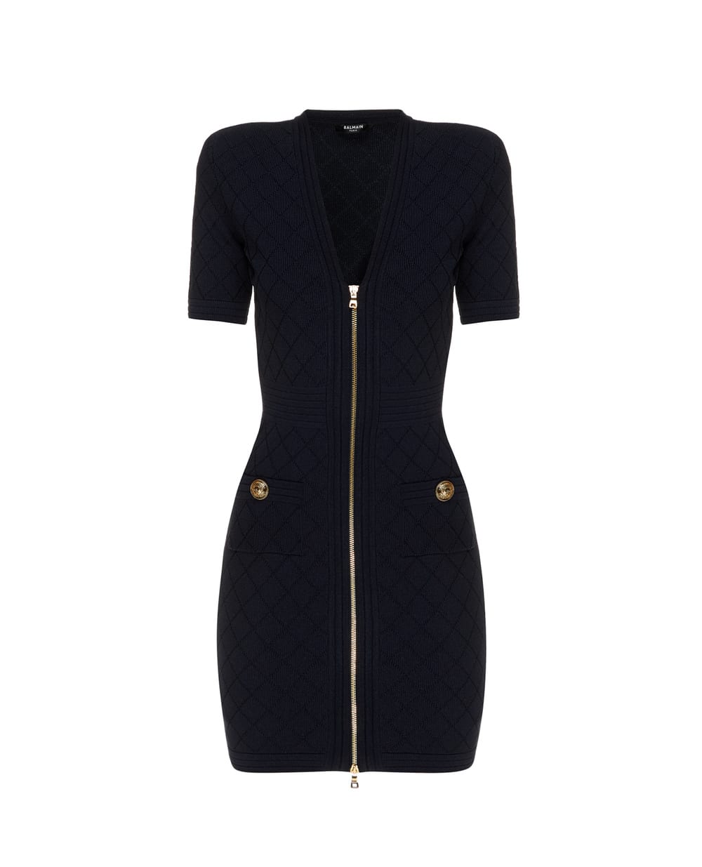 Платье Balmain UF16435K110-S, синий цвет • Купить в интернет-магазине Kameron