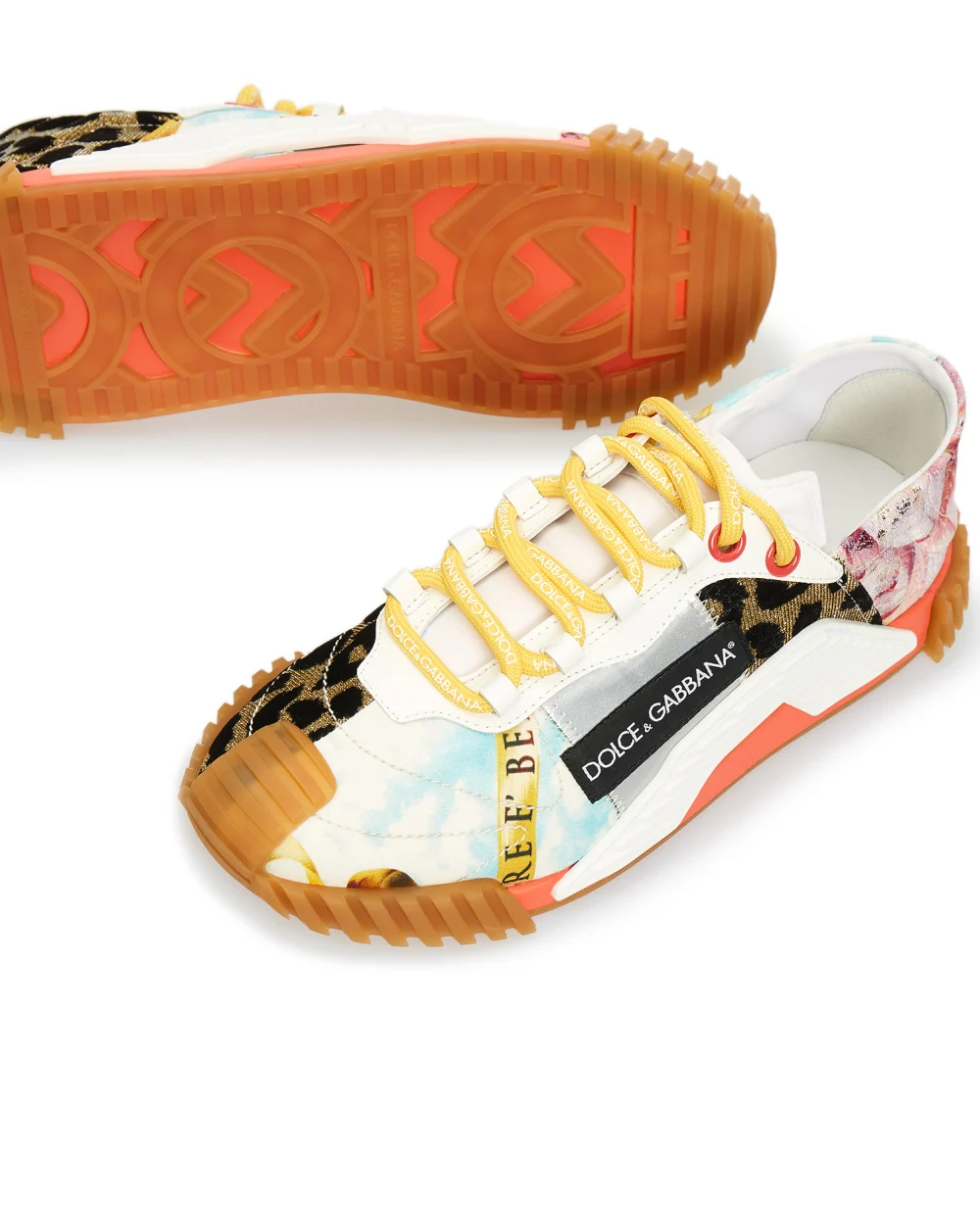 Кроссовки Dolce&Gabbana CK1755-AO677, разноцветный цвет • Купить в интернет-магазине Kameron