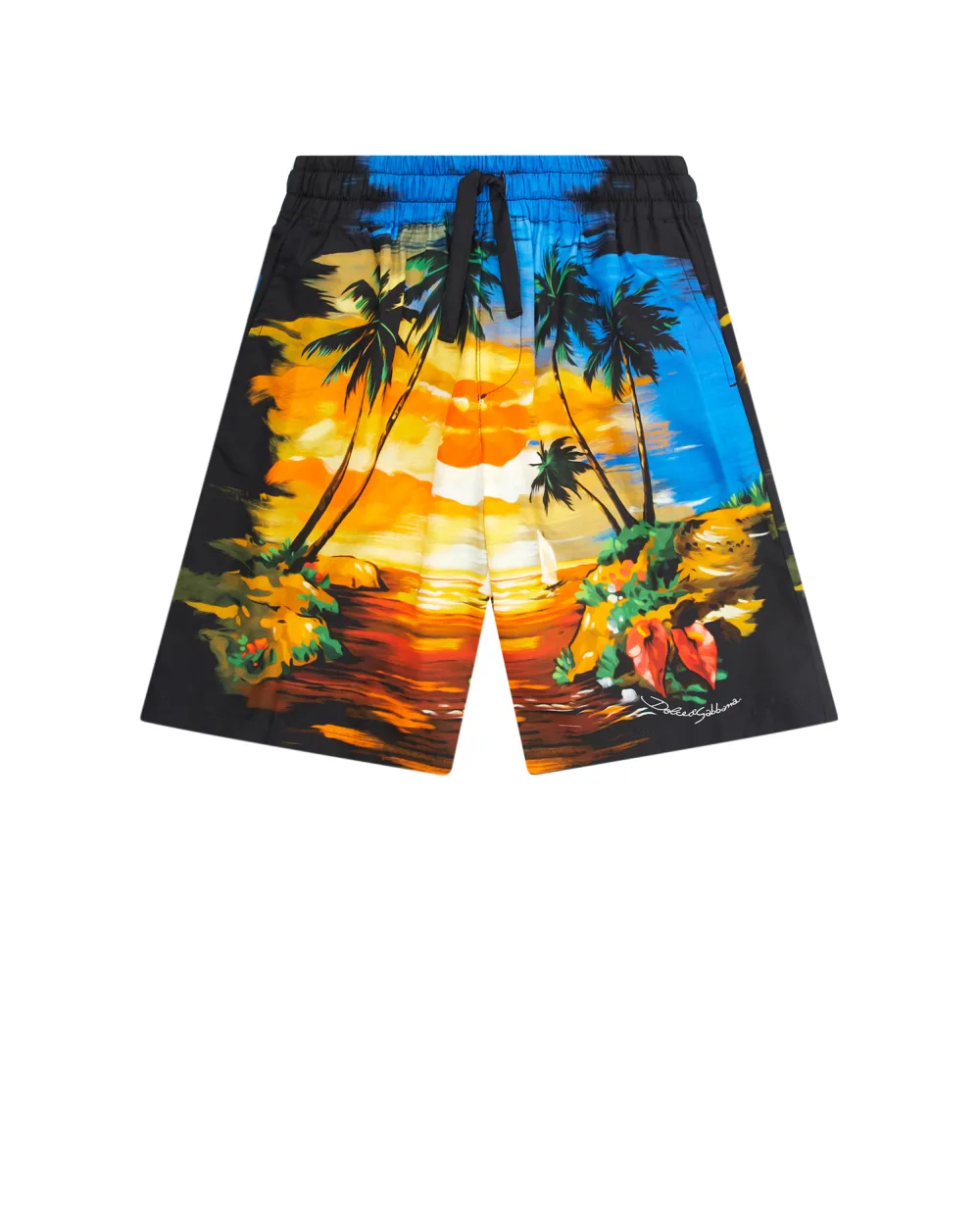 Детские шорты Dolce&Gabbana Kids L43Q08-G7H0O-B, разноцветный цвет • Купить в интернет-магазине Kameron