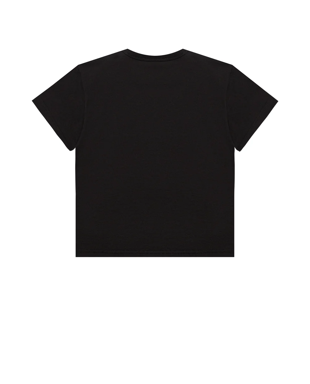 Футболка Dolce&Gabbana Kids L4JT7T-G7OLK-S-SS21-S, черный цвет • Купить в интернет-магазине Kameron