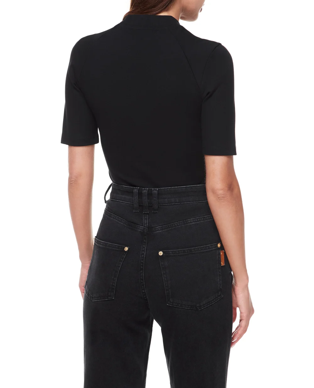 Футболка Balmain BF1EF055BC49, черный цвет • Купить в интернет-магазине Kameron
