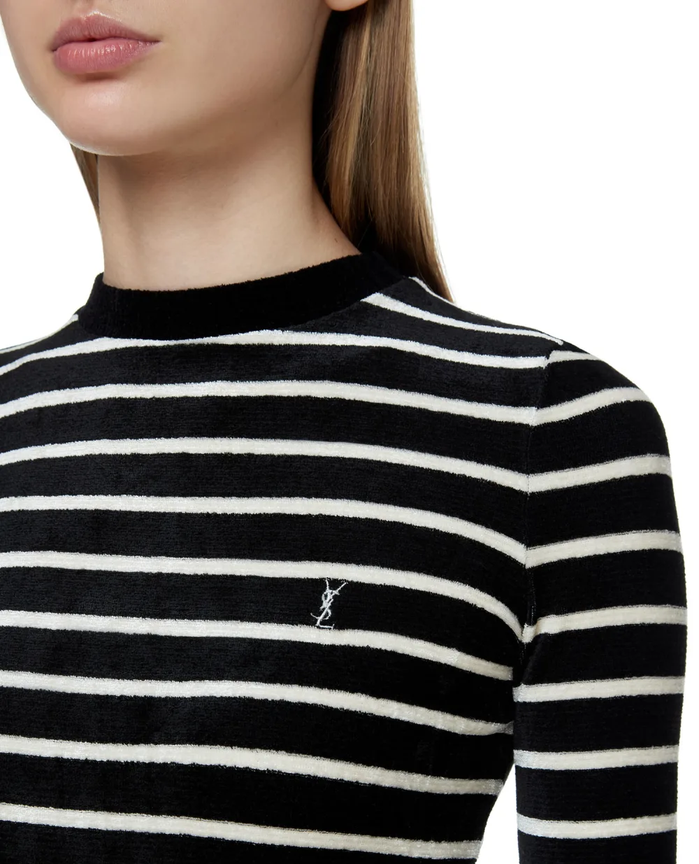 Джемпер Saint Laurent 634758-YBUC2, черный цвет • Купить в интернет-магазине Kameron