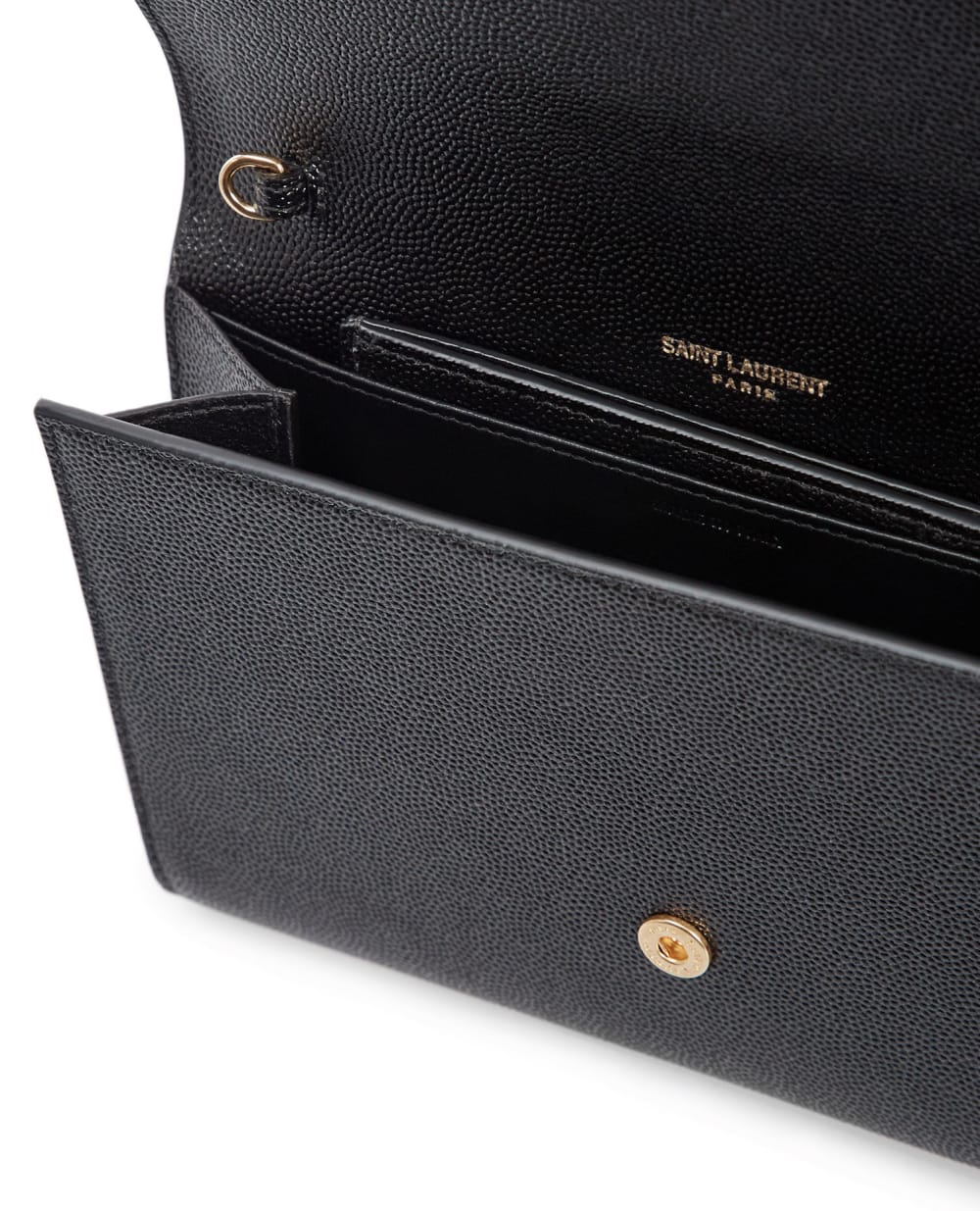 Сумка Uptown Chain Wallet Saint Laurent 607788-1GF0J, черный цвет • Купить в интернет-магазине Kameron