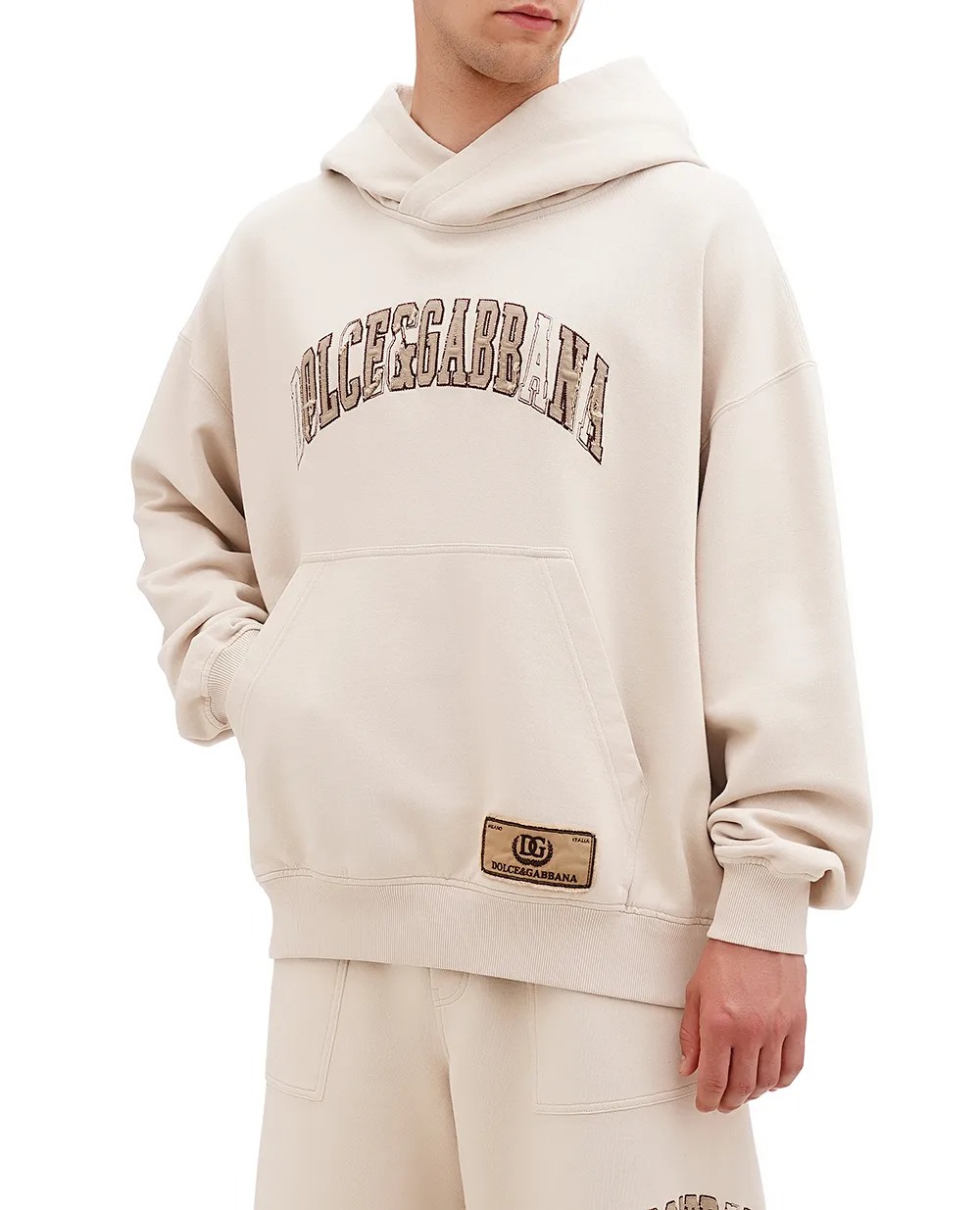 Худі (костюм) Dolce&Gabbana G9AKPZ-G7NQI, бежевий колір • Купити в інтернет-магазині Kameron