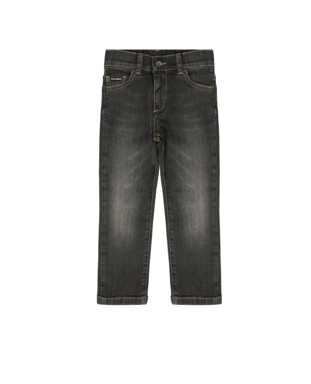 Детские джинсы Dolce&Gabbana Kids L41F95-LD724-S-, черный цвет • Купить в интернет-магазине Kameron