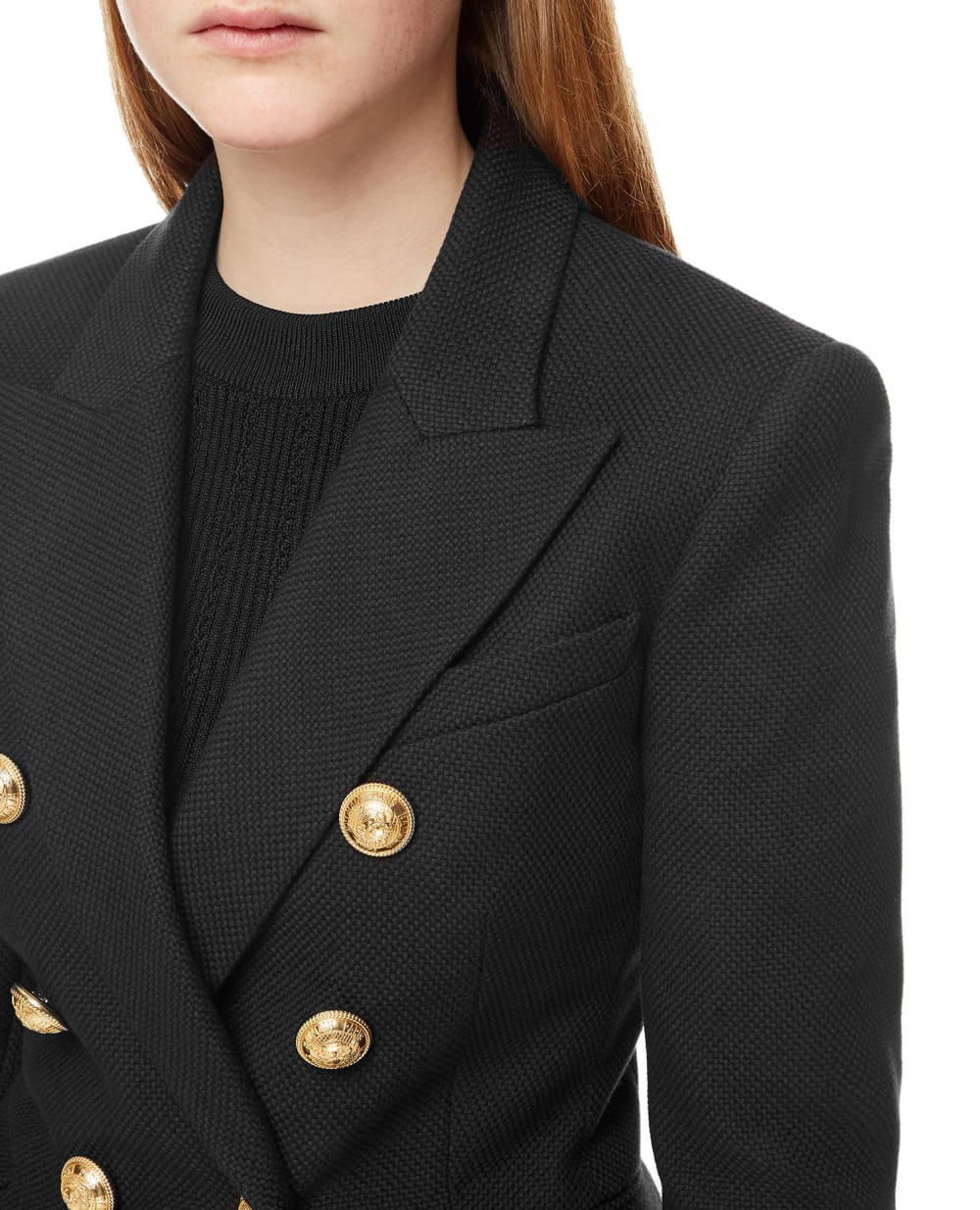 Жакет Balmain YF1SG000CB11, черный цвет • Купить в интернет-магазине Kameron