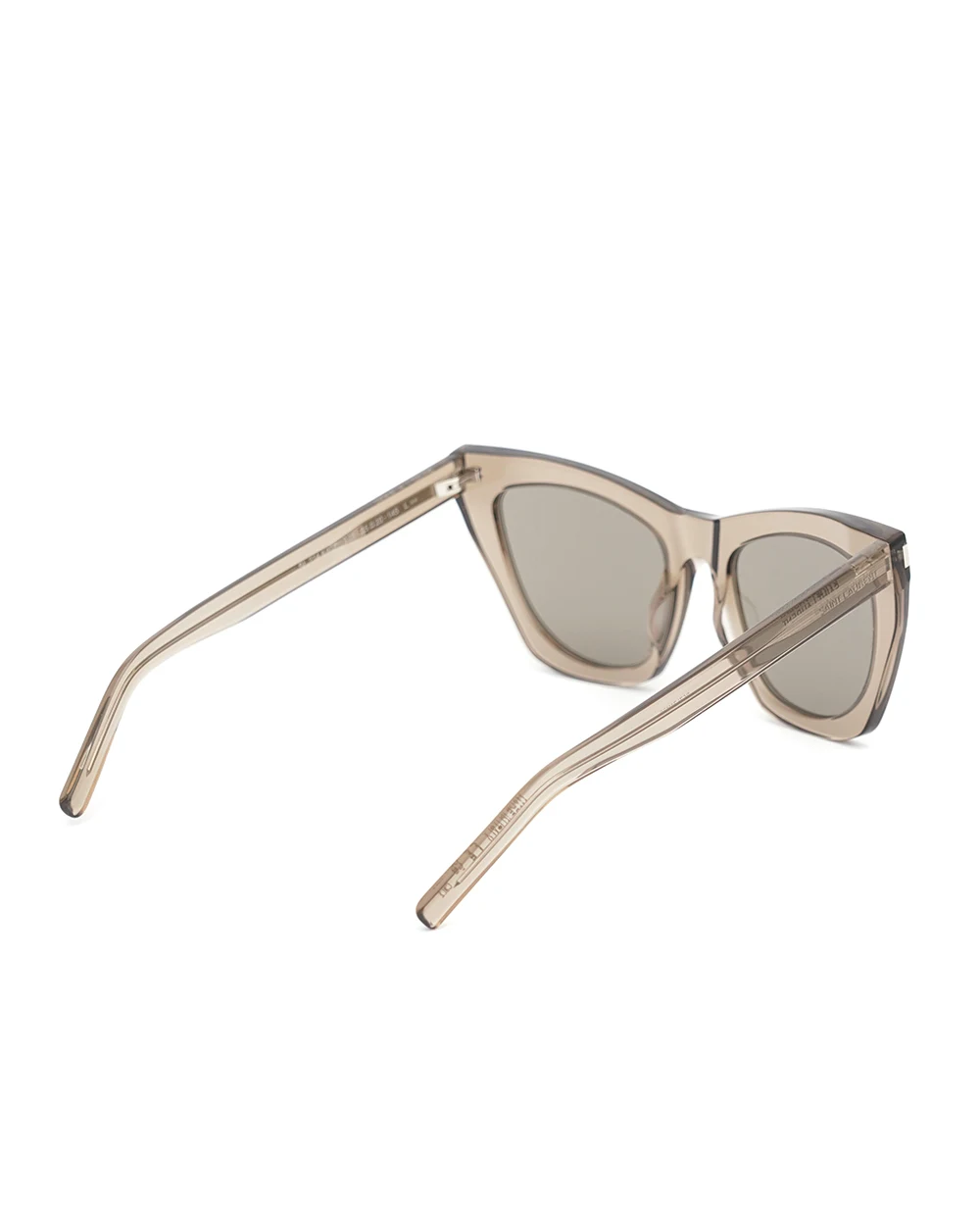 Солнцезащитные очки Saint Laurent SL 214 KATE-025, коричневый цвет • Купить в интернет-магазине Kameron