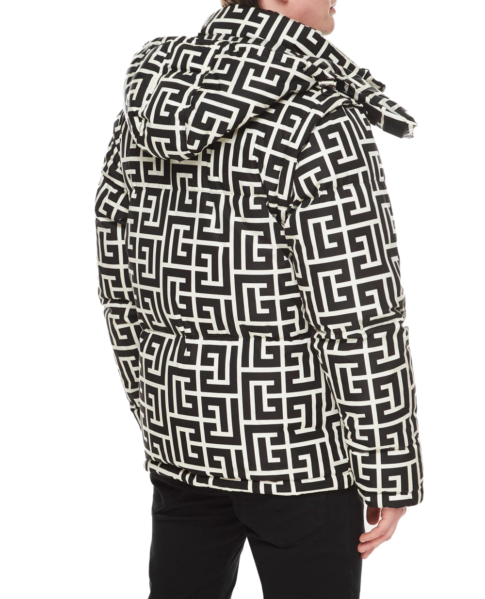 Пуховик Balmain YH1TP081XB33, черный цвет • Купить в интернет-магазине Kameron