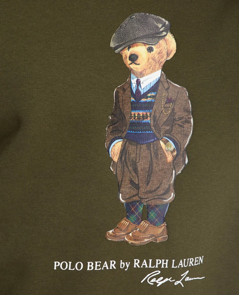 Худи Polo Ralph Lauren 710853309014, зеленый цвет • Купить в интернет-магазине Kameron