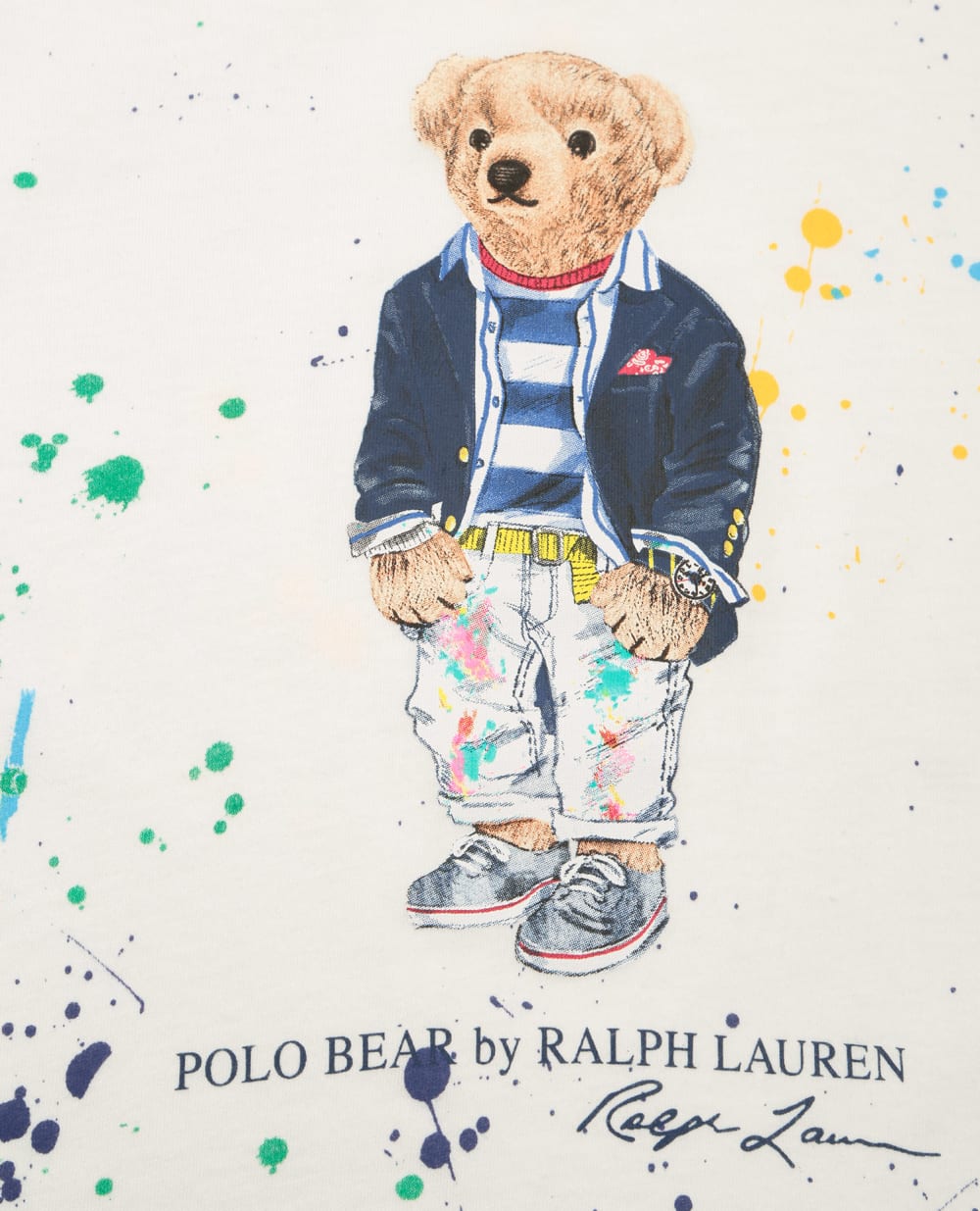 Футболка Polo Ralph Lauren Kids 322858891001, белый цвет • Купить в интернет-магазине Kameron
