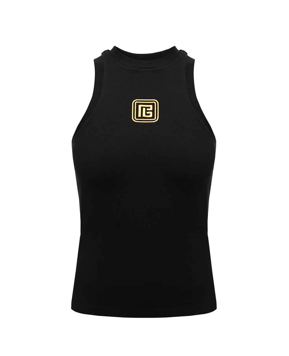 Майка Balmain CF1EB045BC49, черный цвет • Купить в интернет-магазине Kameron