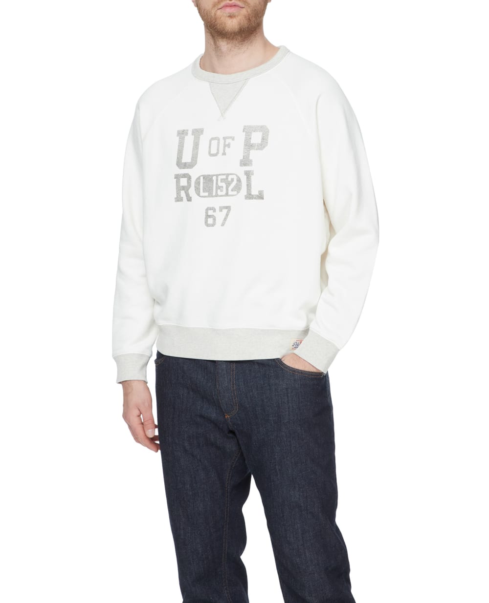 Свитшот Polo Ralph Lauren 710865469001, белый цвет • Купить в интернет-магазине Kameron