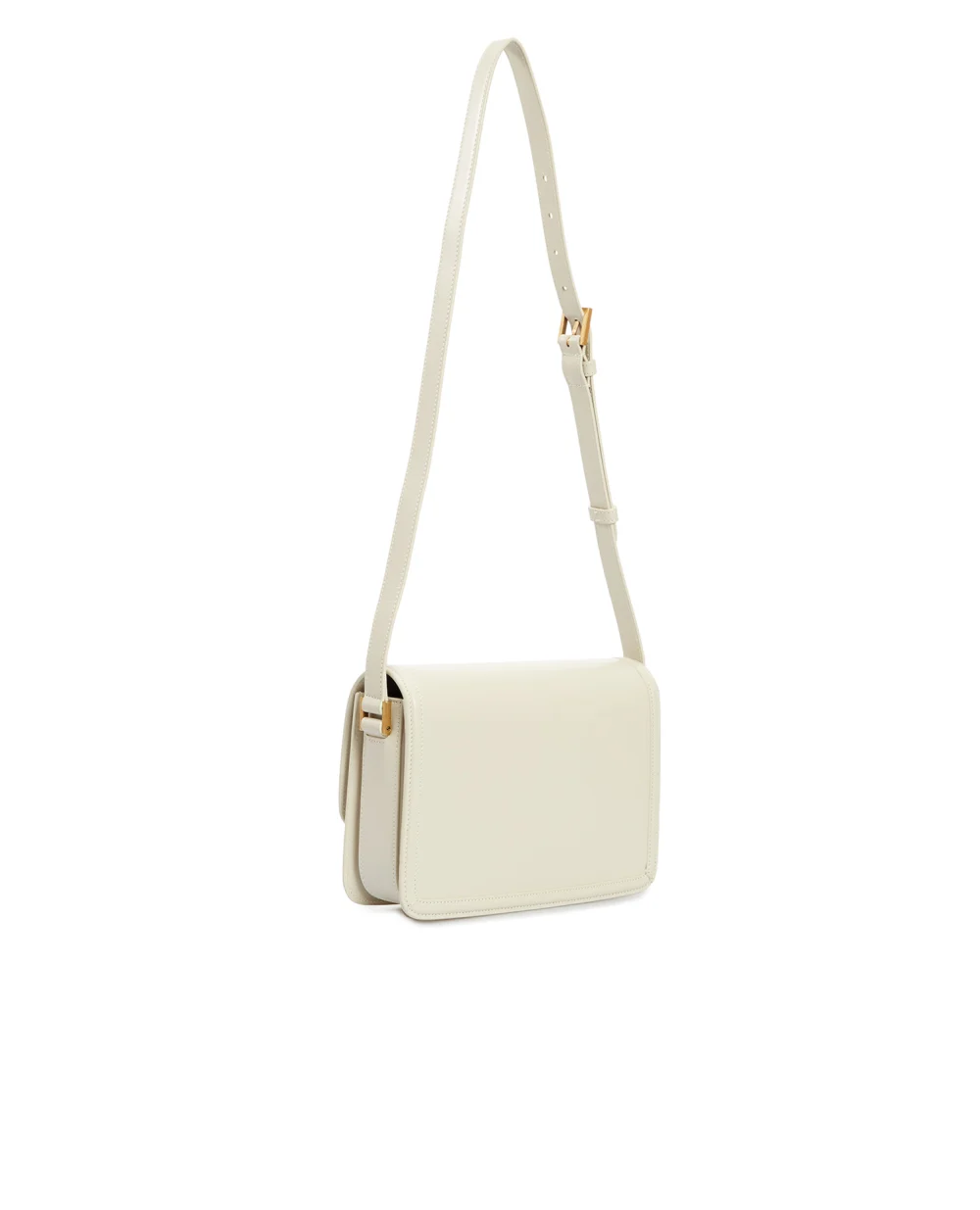 Кожаная сумка Solferino Medium Saint Laurent 634305-0SX0W-, белый цвет • Купить в интернет-магазине Kameron