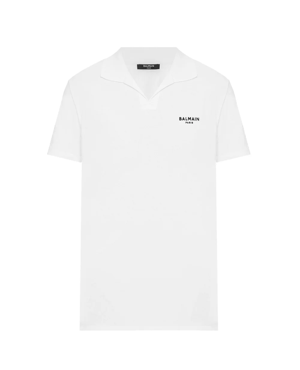 Поло Balmain XH1GB005BB04, белый цвет • Купить в интернет-магазине Kameron