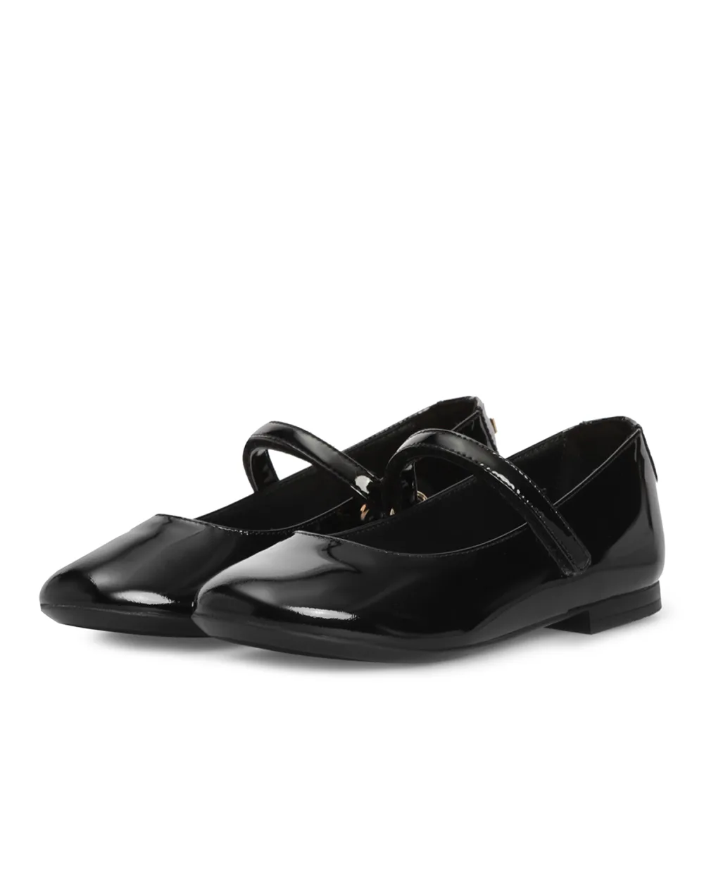 Детские лаковые балетки Dolce&Gabbana Kids D10699-A1328-S-, черный цвет • Купить в интернет-магазине Kameron