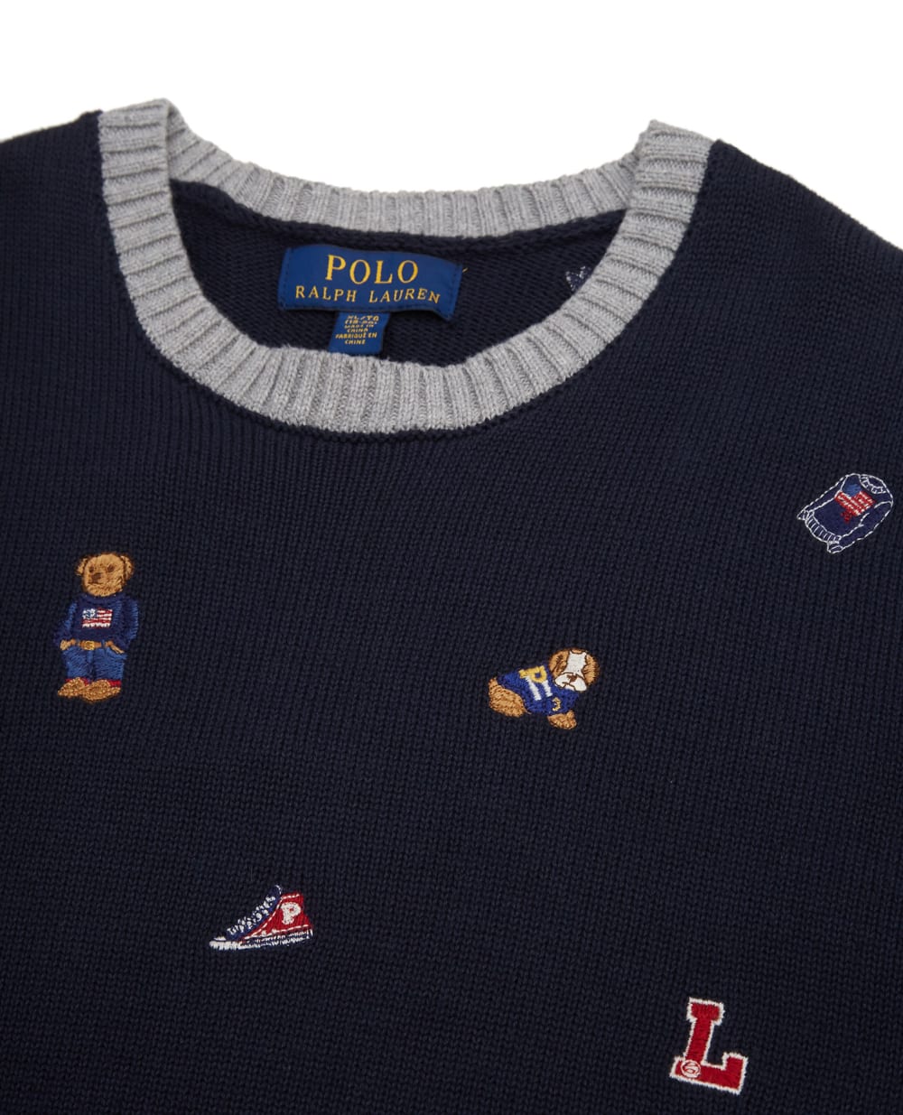 Джемпер Polo Ralph Lauren Kids 323736853002, синий цвет • Купить в интернет-магазине Kameron